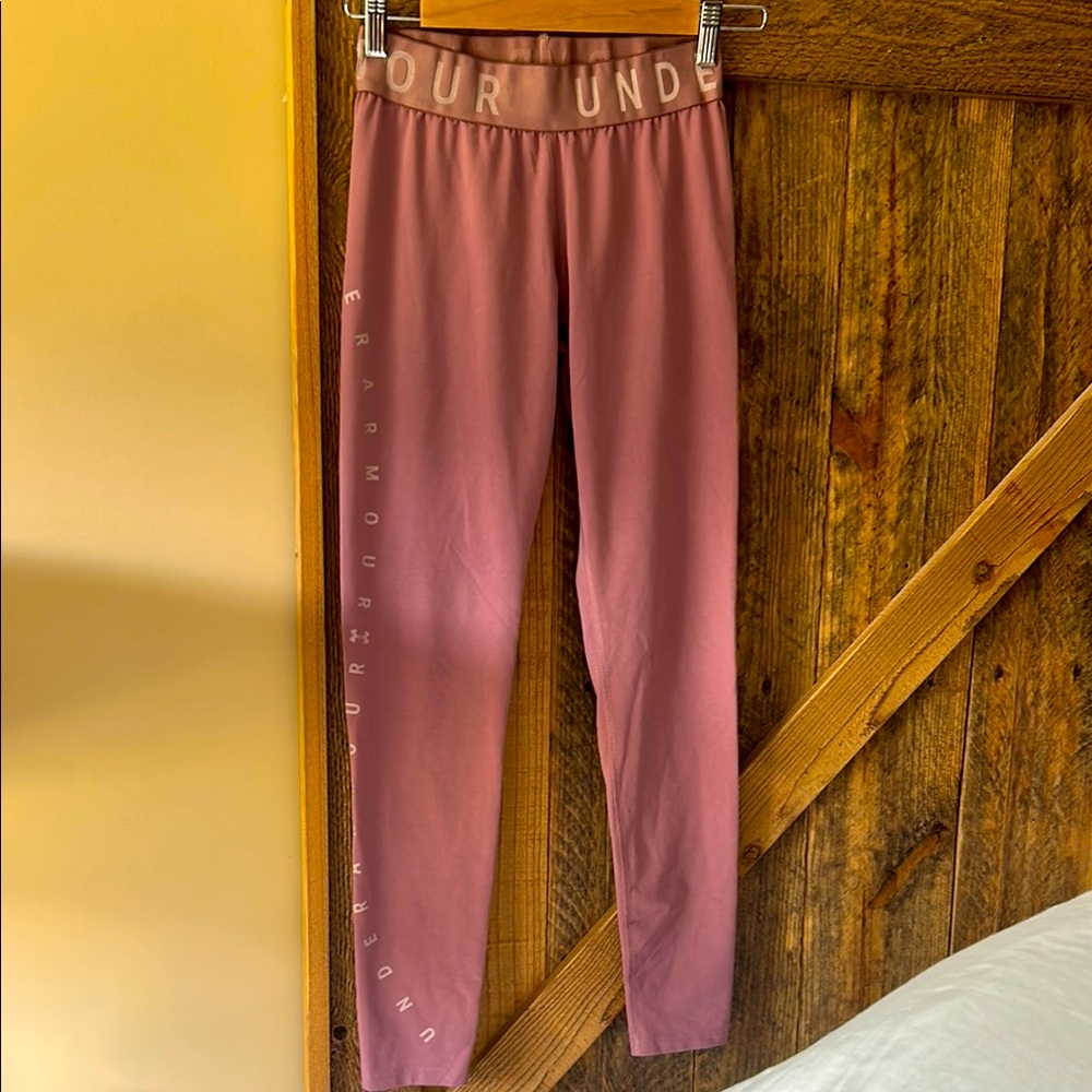 Under Armour Mauve Leggings